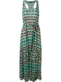 printed maxi dress