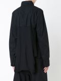 single breasted oversized jacket
