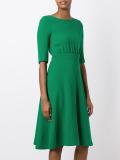 shortsleeved flared dress