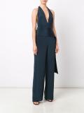 deep halterneck jumpsuit