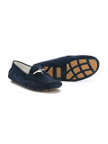 metal logo loafers 
