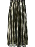 pleated maxi skirt 