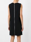 embroidered Medusa shift dress
