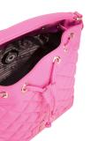 quilted drawstring crossbody bag