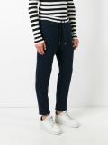 striped waistband sweatpants