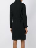 belted midi dress