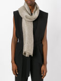 frayed scarf