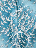 birds print suit 