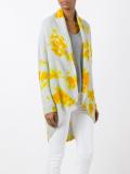 'Upside-down Madara Shibori' cardigan