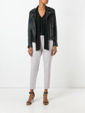 cropped tailored trousers
