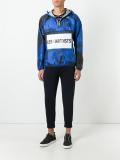 logo print jacket