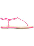 rhinestones thong sandals