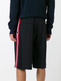 side stripe track shorts