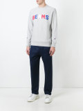 'beams' print sweatshirt