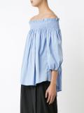 off-shoulder blouse