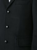 fitted single breasted coat