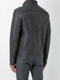 funnel neck zip jacket