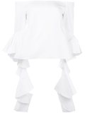 off-shoulder blouse