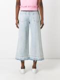 flared cropped jeans