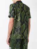 snakeskin print T-shirt