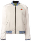 watermelon patch bomber jacket 
