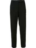 slim-fit cropped tailored trousers