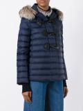 hooded puffer jacket