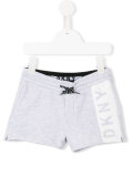 logo print jogging shorts