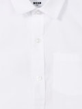 logo print sleeveless shirt