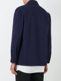 button up military jacket