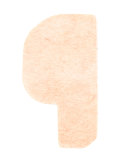 P logo sticker 