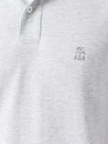 logo embroidered polo shirt