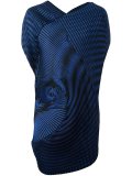 long pleated spiral tank