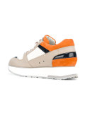 contrast panel sneakers 