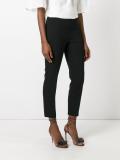 slim-fit cropped trousers