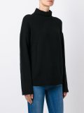 high neck loose-fit sweater