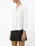 drawstring pleat blouse 