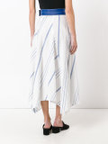 striped handkerchief skirt