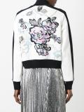 flowers bomber jacket