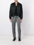 striped waistband track pants