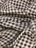 checked scarf