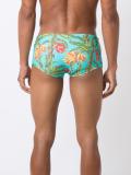 printed swimming trunks