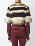 fur cropped jacket