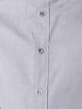 band collar shirt