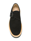 chunky sole monk shoes
