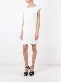 studded trim dress