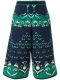 intarsia short trousers