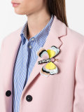 embellished butterfly brooch 