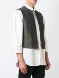 front zip waistcoat
