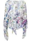 'Astro Garden' kaftan top